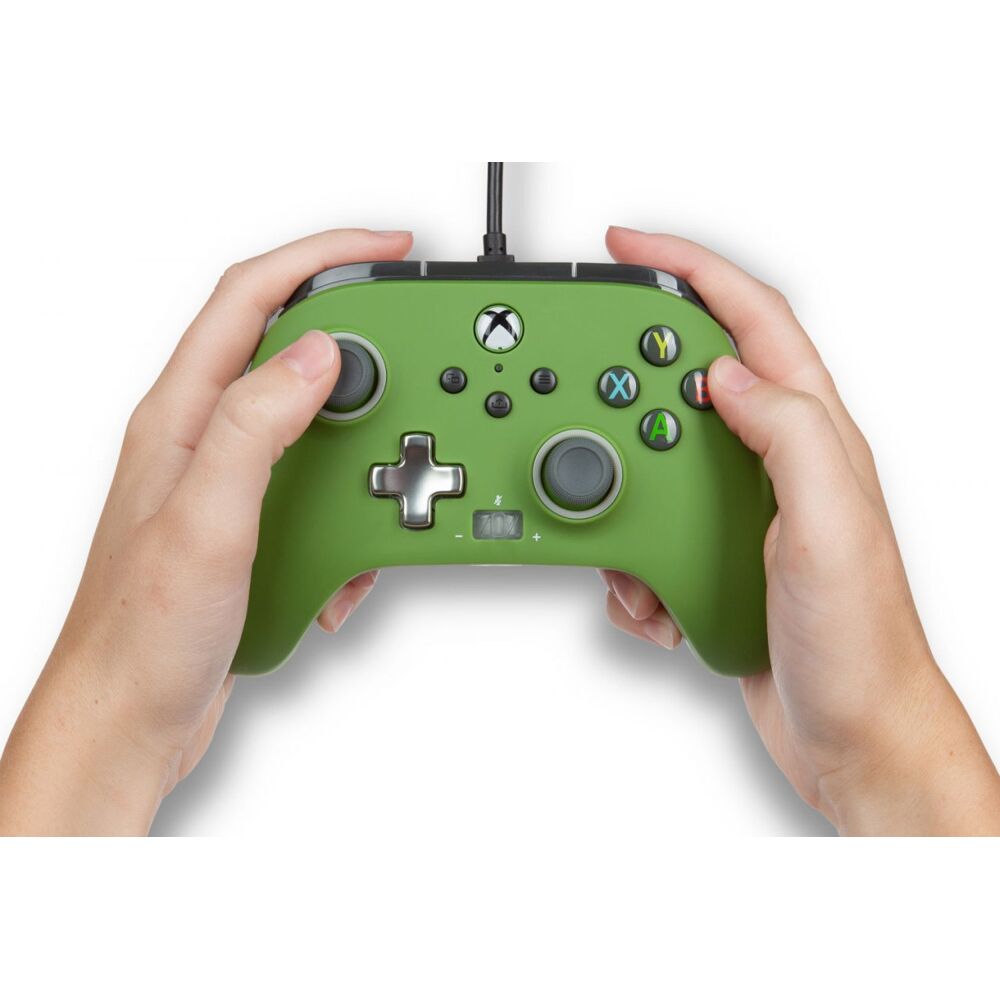 Xbox Series X S Enhanced Wired Controller Soldier Green